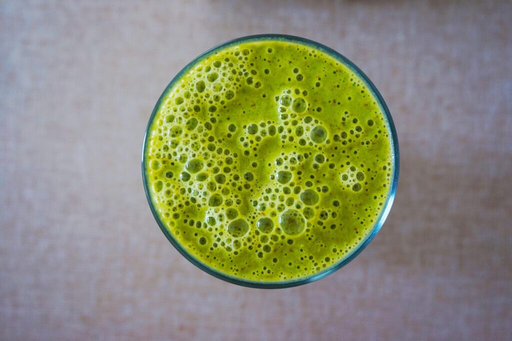 spinach banana smoothie