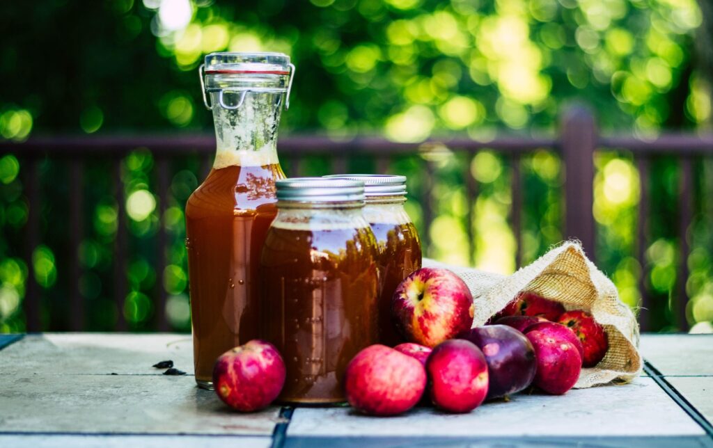 apple cider smoothie