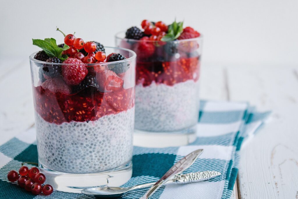 Chia Seeds and Yogurt